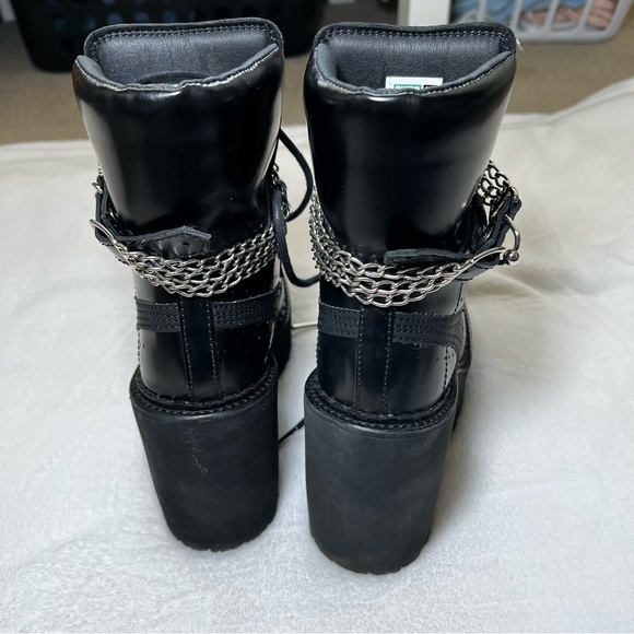 Puma x Fenty by Rihanna Women's Sb Wedge Rihanna Mid-Calf Leather Sneaker - Picture 5 of 15